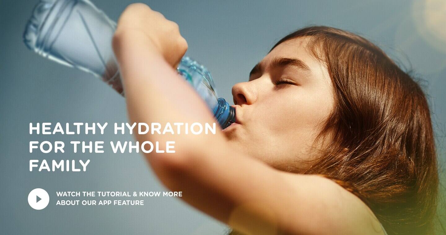 Stay hydrated with Nestle mineral water